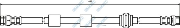 APEC Brake Hose BHO4167