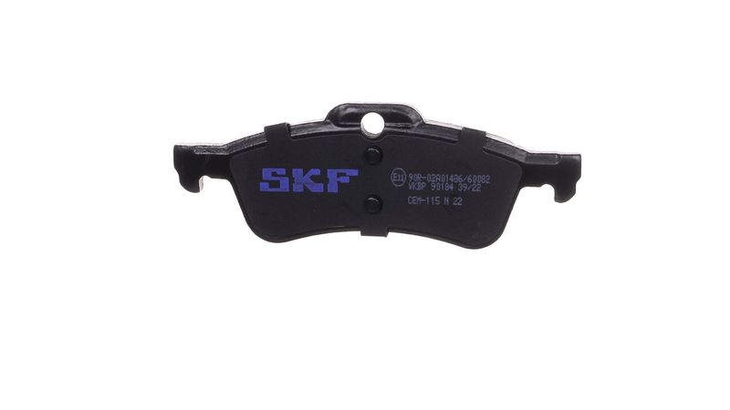 SKF VKBP90184 Комплект гальмівних накладок, дискове гальмо
