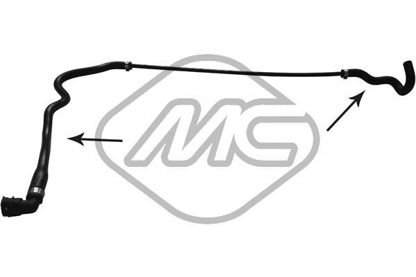 Metalcaucho Radiatoriaus žarna