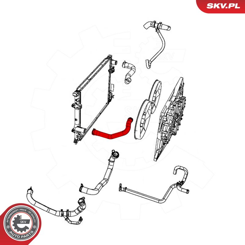 Laadimisõhu voolik, ESEN SKV 43SKV286