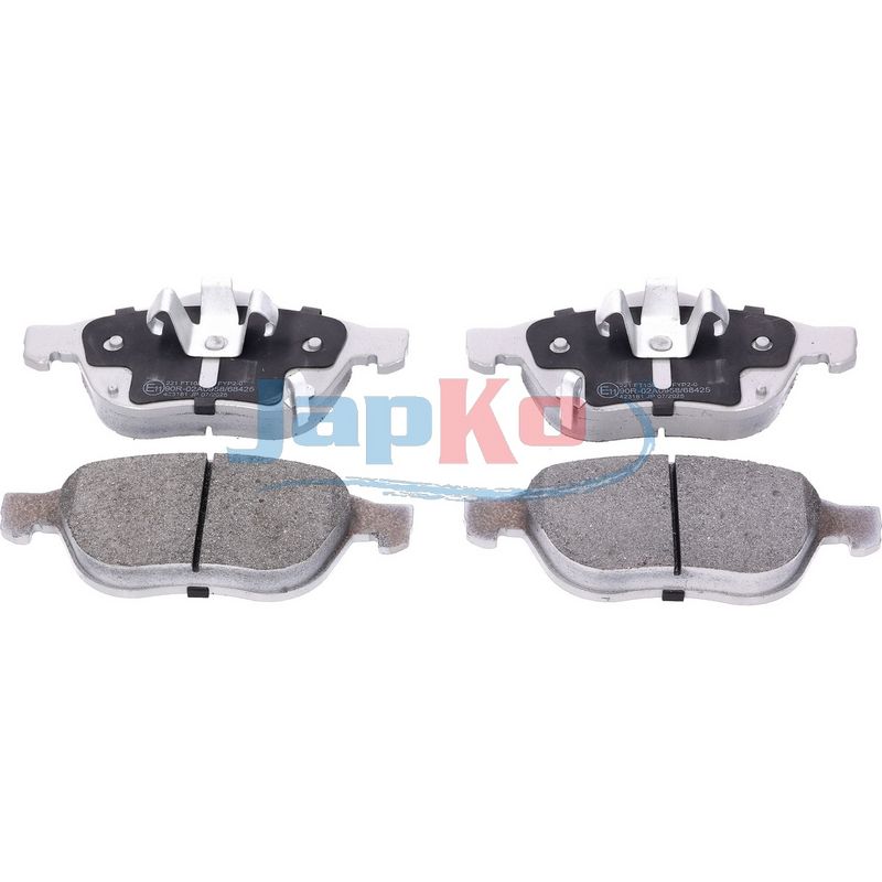set placute frana,frana disc JAPKO 50221