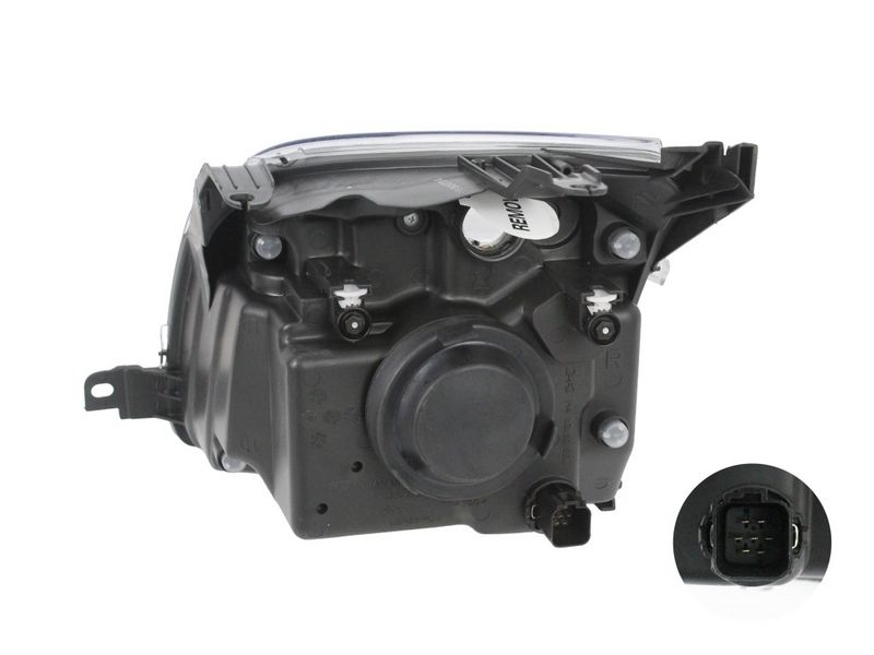 ABAKUS 431-1155R-LD-EM Headlight