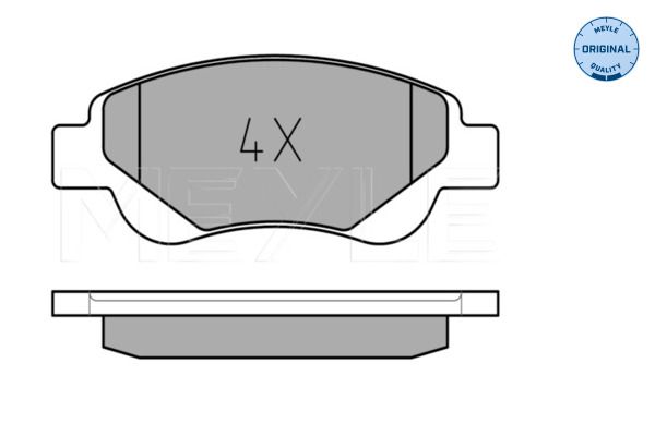 MEYLE 025 239 5917 Brake Pad Set, disc brake