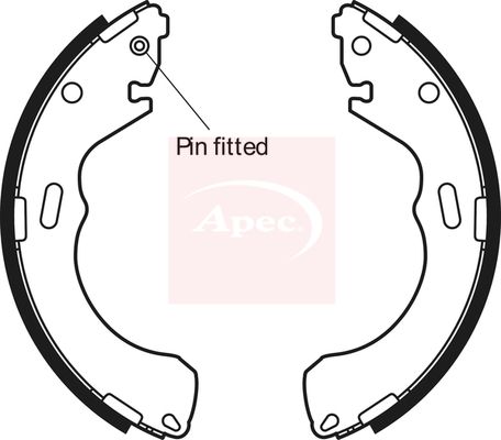 APEC Brake Shoe Set SHU603