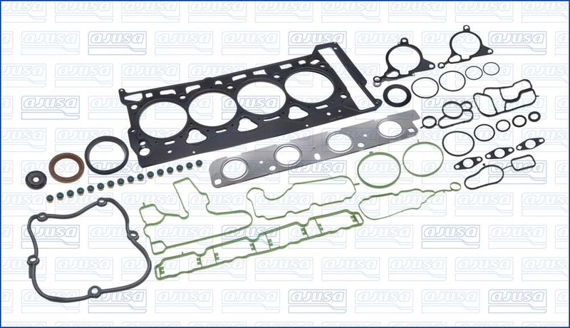 AJUSA AUDI Комплект прокладок двигуна A3/ A4/ Q5, SKODA OCTAVIA II, SUPERB II 09-, Volkswagen CC B7, PASSAT B6, TIGUA