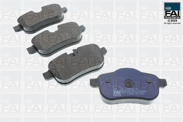 FAI AutoParts Stabdžių trinkelių rinkinys, diskinis stabdys