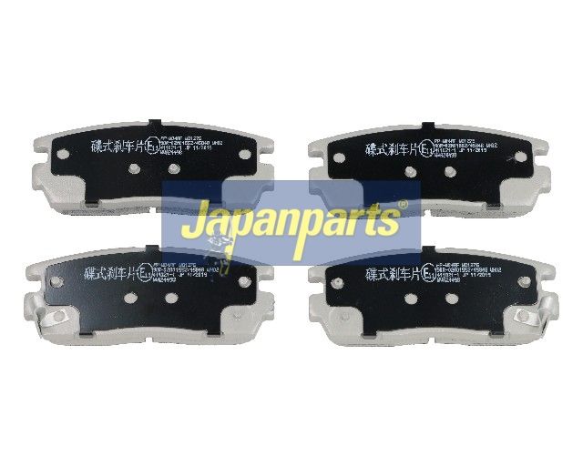 set placute frana,frana disc JAPANPARTS PP-W04AF