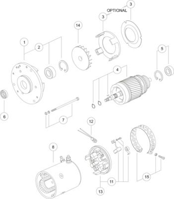 Product Image - Elektromotor - MM203 - MAHLE