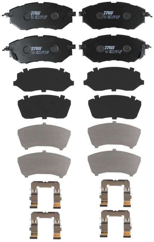 TRW GDB3372 Brake Pad Set, disc brake
