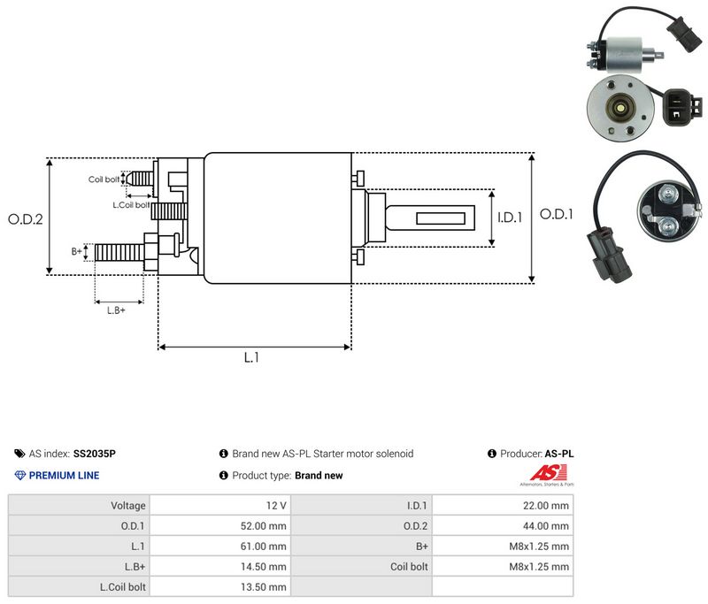 This part match OEM code: 2114-97605