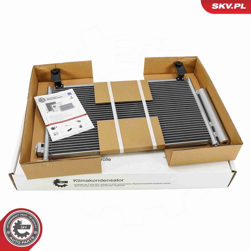 ESEN SKV 86SKV255 Condenser, air conditioning