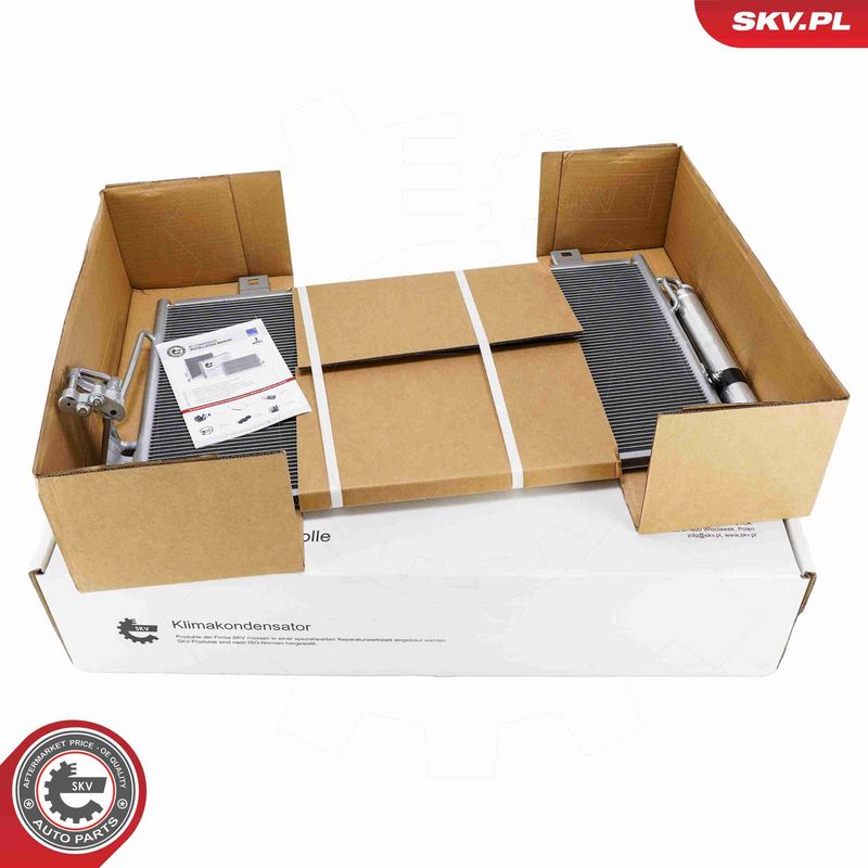 ESEN SKV 86SKV537 Condenser, air conditioning