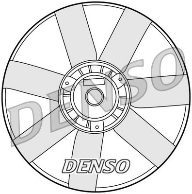 DENSO ventilátor, motorhűtés DER32005
