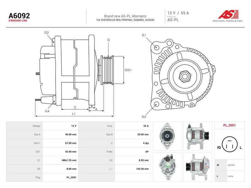 Prekė atitinka OEM kodą: 31400-60B40