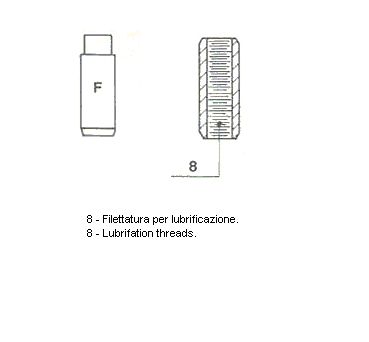 Напрямна клапана, 38мм, 8,02мм, 14,06мм, LADA SAMARA 1,3-1,5 (пр-во, Metelli 01-2327