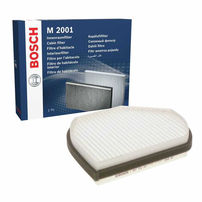 Filtre+d'habitacle BOSCH 1 987 432 001