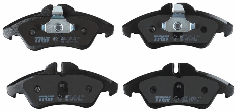 TRW GDB1220 Brake Pad Set, disc brake