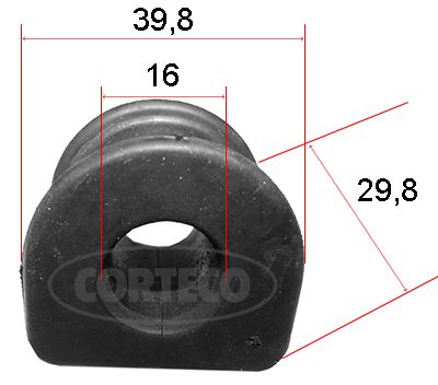 Опора, стабілізатор, Corteco 49371838