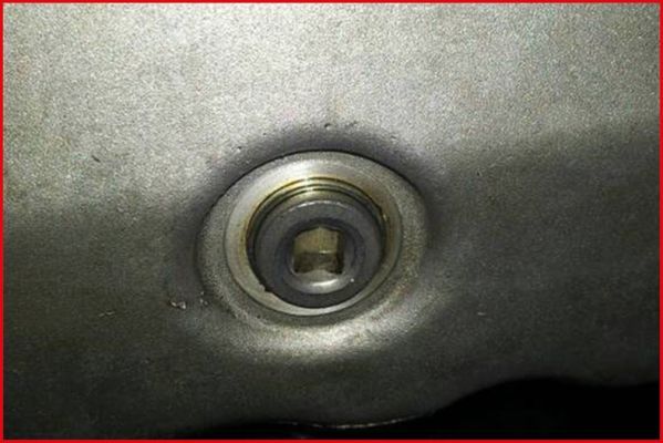 KS TOOLS 150.1417 Šešiakampio lizdo komplektas, alyvos išleidimo kaištis