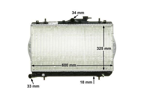 Product Image - Radiateur - CR1280000P - MAHLE