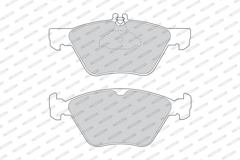 FERODO Plaquettes de frein à disque FDB1050