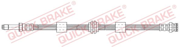 Гальмівний шланг, Quick Brake 32.976