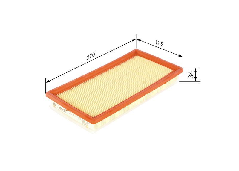 BOSCH F 026 400 378 Air Filter