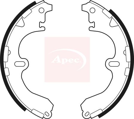 APEC Brake Shoe Set SHU471