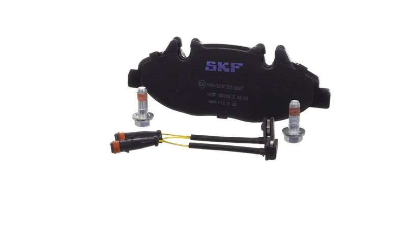 SKF VKBP80206E Комплект гальмівних накладок, дискове гальмо