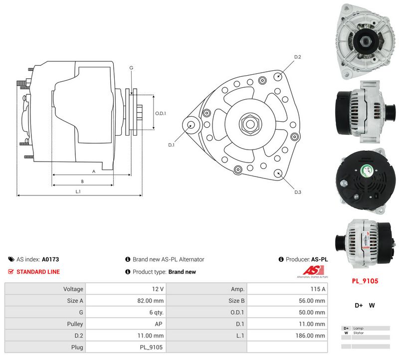 Generaator, AS-PL A0173