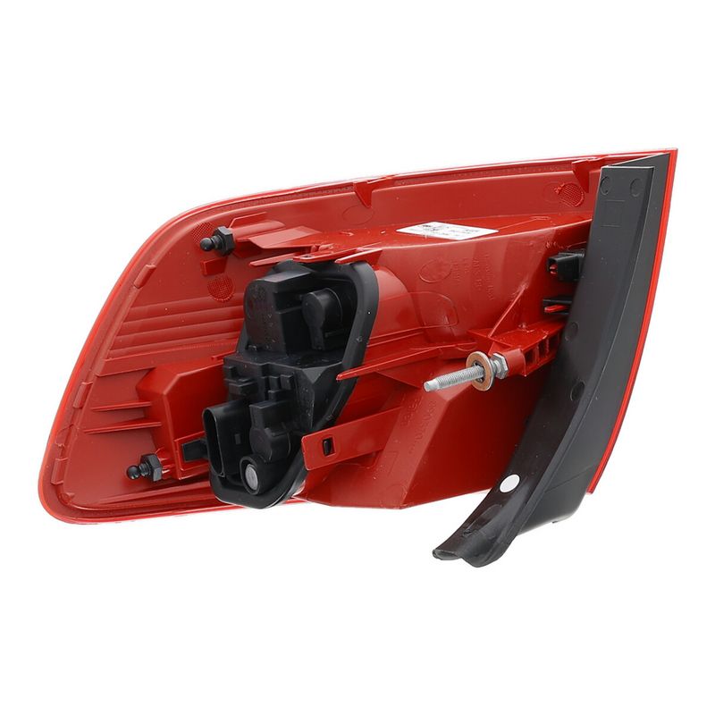 Achterlicht Links (extern, LED, kleur indicator oranje, kleur van het glas red)