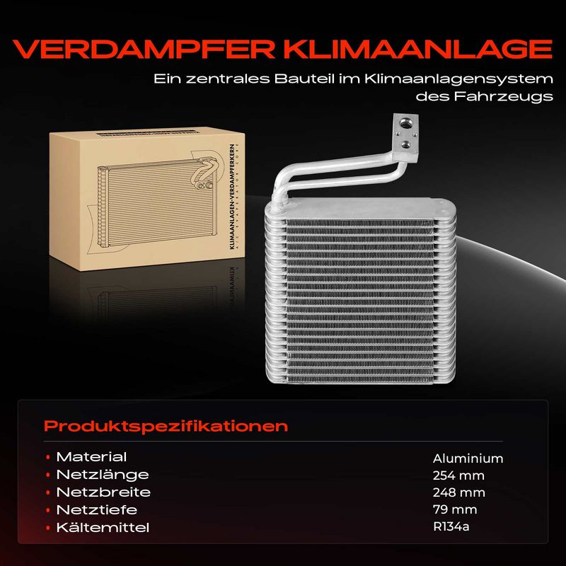 Frankberg 5481FB0001525 Evaporator, air conditioning