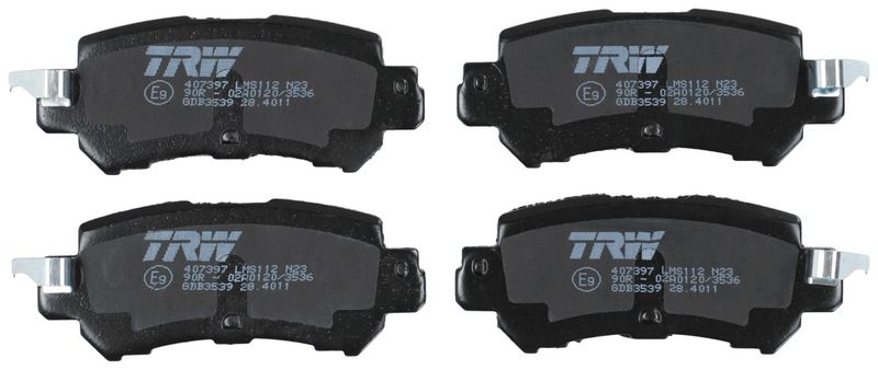 TRW GDB3539 Brake Pad Set, disc brake