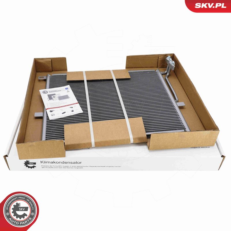 ESEN SKV 86SKV597 Condenser, air conditioning