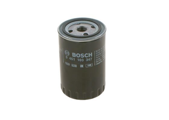 BOSCH P3347 H=139mm фильтр масляный Volkswagen 1,9TDI: Golf III, Passat, Polo SEAT