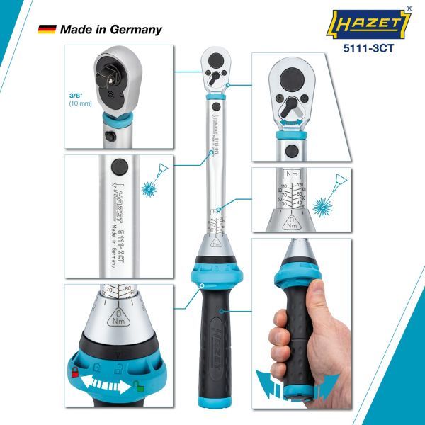 HAZET 5111-3CT Torque Wrench