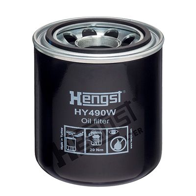 Фільтр, гідравлічна система привода робочого обладнання, Hengst Filter HY490W