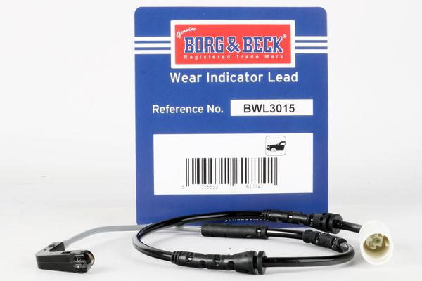 BORG & BECK figyelmezető kontaktus, fékbetétkopás BWL3015