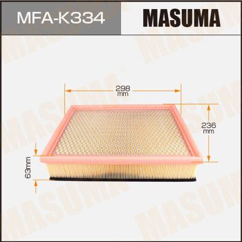 Повітряний фільтр, Masuma MFAK334