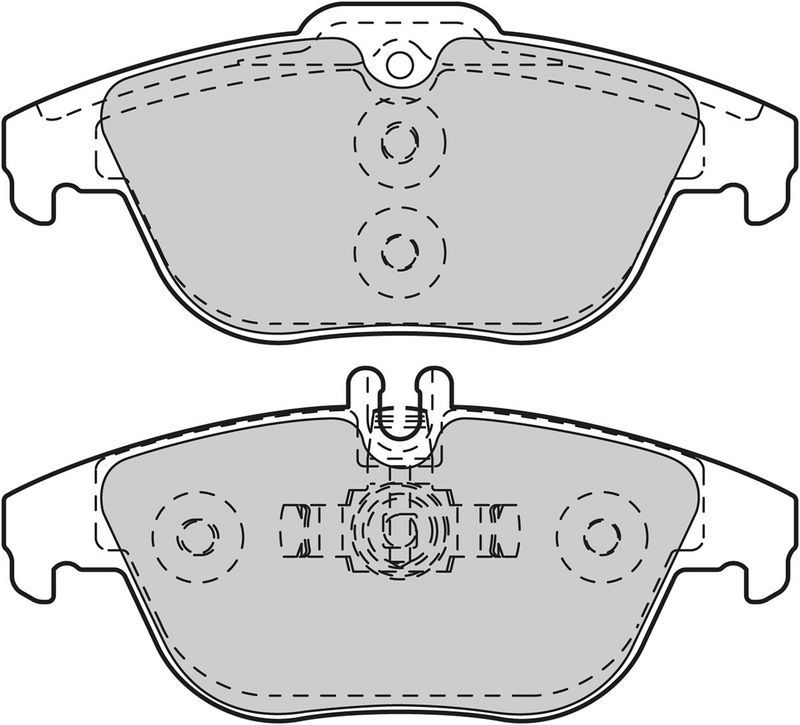 VALEO 601051 Brake Pad Set, disc brake