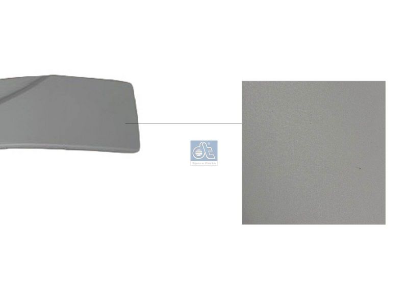DT Spare Parts 5.00780 Trim/Protection Strip, quarter panel