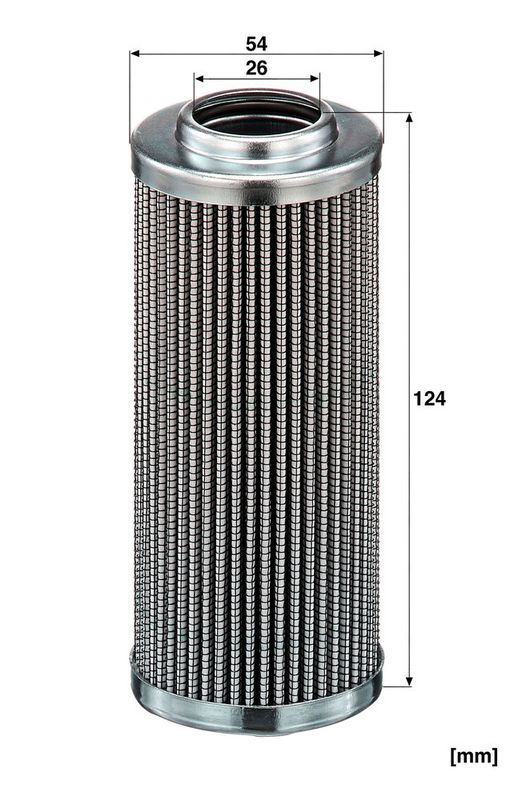 Hydraulisch filter (patroon) past: TEREX