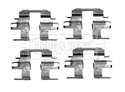 Kit de accesorios, pastillas de frenos