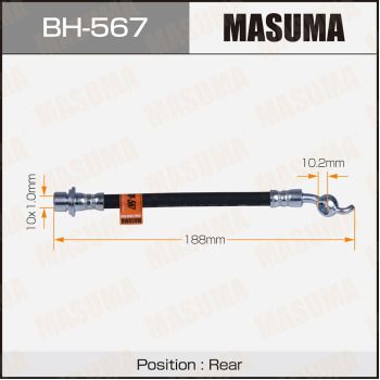 Гальмівний шланг, Masuma BH567