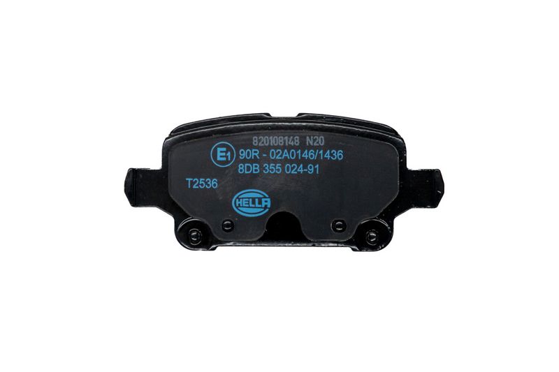 Set placute frana,frana disc 8DB 355 024-911 HELLA