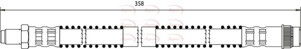 APEC Brake Hose HOS3003