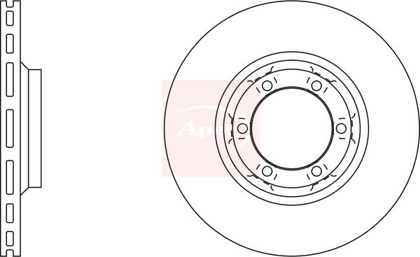 APEC Brake Disc DSK730