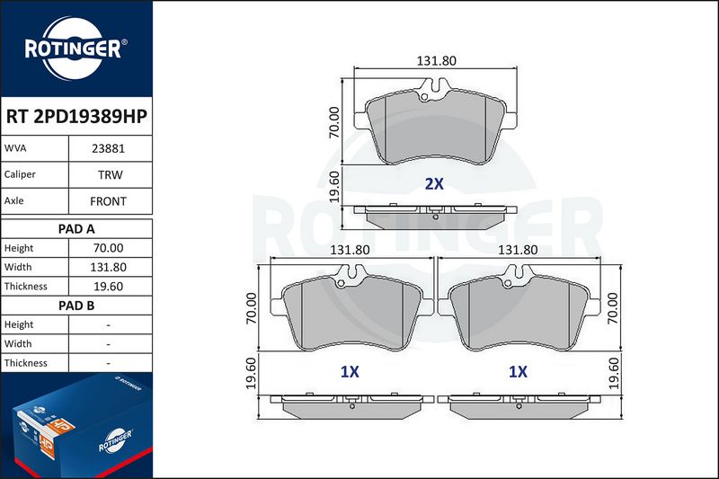This part match OEM code: 169 420 01 20