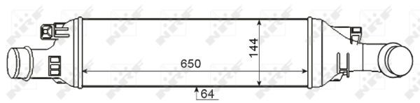 NRF 30339 Charge Air Cooler