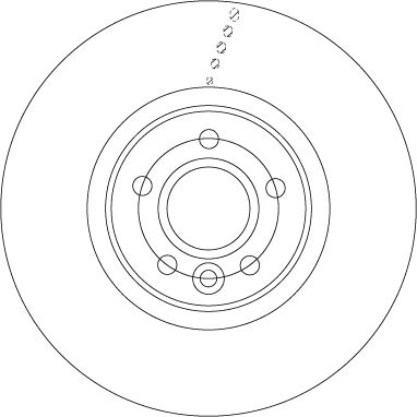 TRW DF6676S Brake Disc